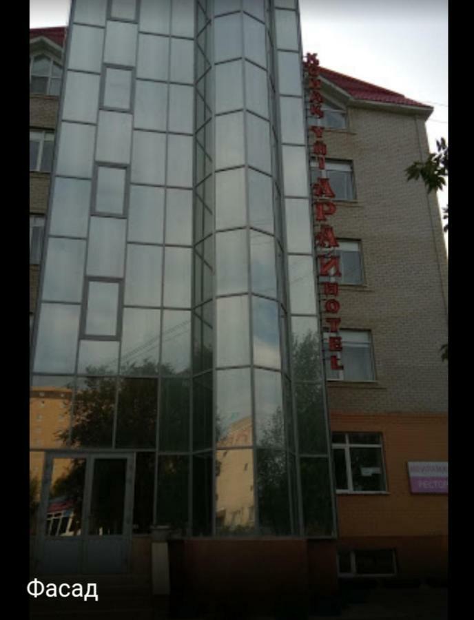 Hotel "Arai" Aqtöbe Esterno foto